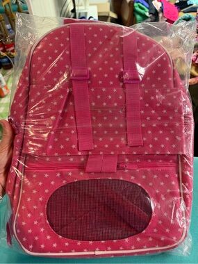 Kids Pink Star Backpack - Brand